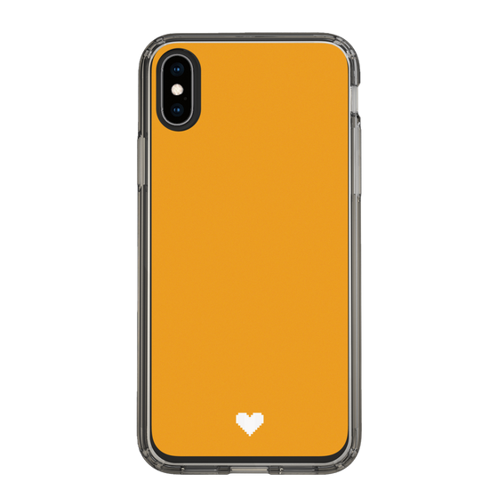 Slim Protection Case［ Original - Favorite Color Heart - Orange ］