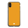 Slim Protection Case［ Original - Favorite Color Heart - Orange ］