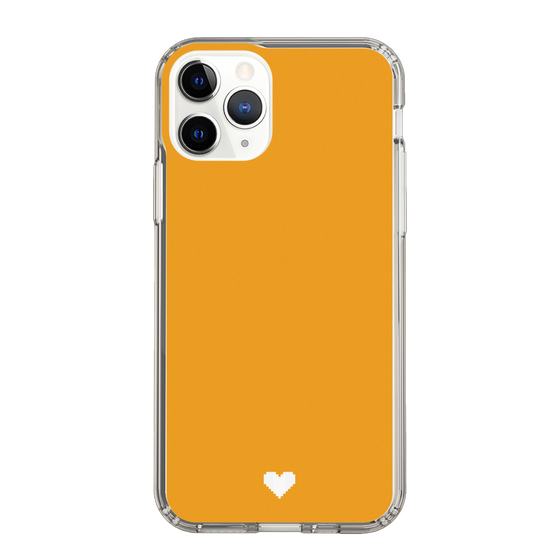 Slim Protection Case［ Original - Favorite Color Heart - Orange ］