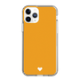 Slim Protection Case［ Original - Favorite Color Heart - Orange ］