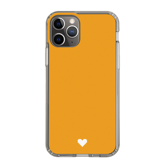 Slim Protection Case［ Original - Favorite Color Heart - Orange ］