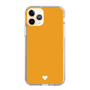 Slim Protection Case［ Original - Favorite Color Heart - Orange ］