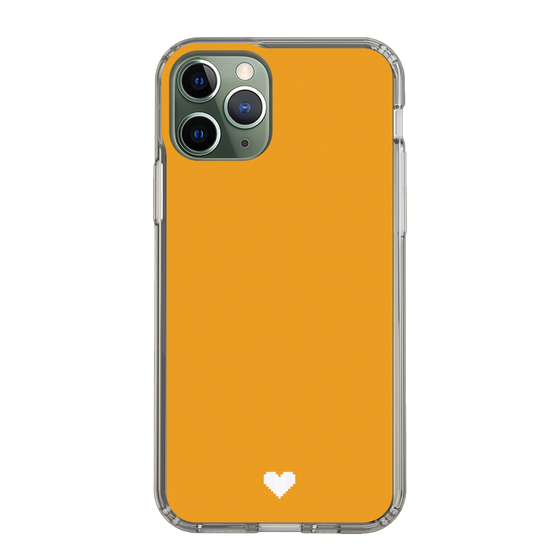 Slim Protection Case［ Original - Favorite Color Heart - Orange ］