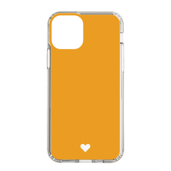 Slim Protection Case［ Original - Favorite Color Heart - Orange ］