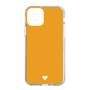 Slim Protection Case［ Original - Favorite Color Heart - Orange ］