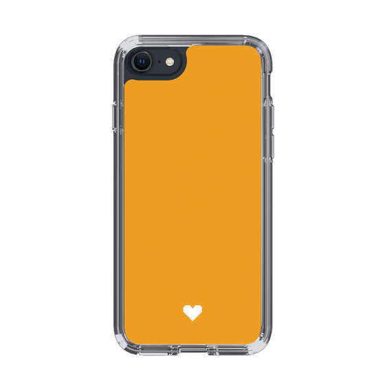Slim Protection Case［ Original - Favorite Color Heart - Orange ］