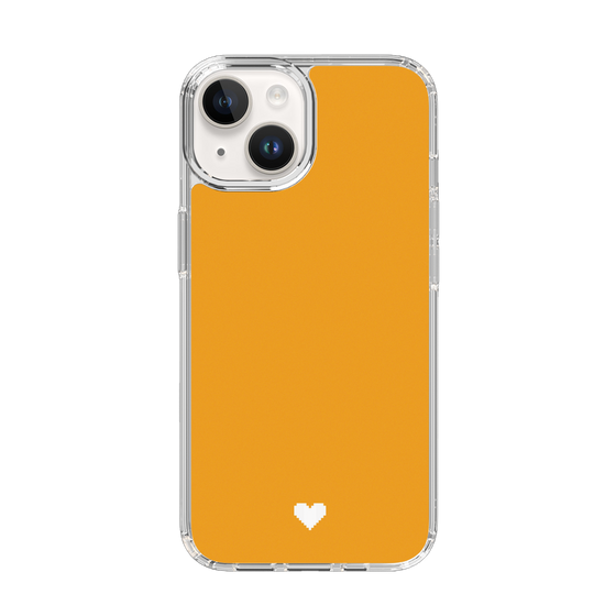 Slim Protection Case［ Original - Favorite Color Heart - Orange ］
