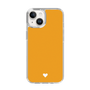 Slim Protection Case［ Original - Favorite Color Heart - Orange ］