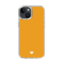 Slim Protection Case［ Original - Favorite Color Heart - Orange ］