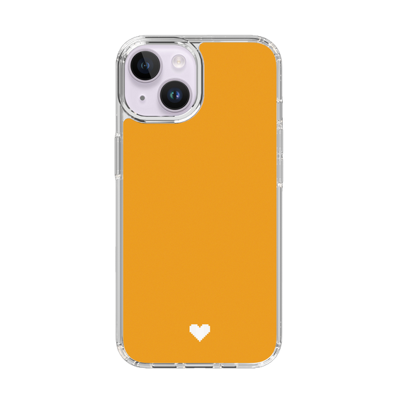 Slim Protection Case［ Original - Favorite Color Heart - Orange ］