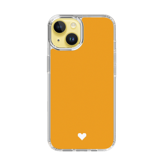 Slim Protection Case［ Original - Favorite Color Heart - Orange ］
