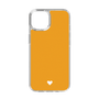 Slim Protection Case［ Original - Favorite Color Heart - Orange ］