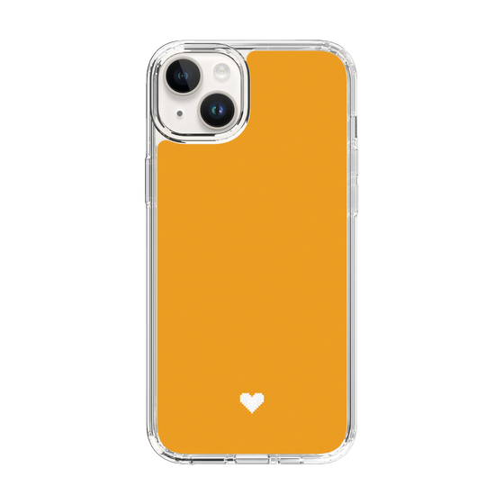 Slim Protection Case［ Original - Favorite Color Heart - Orange ］