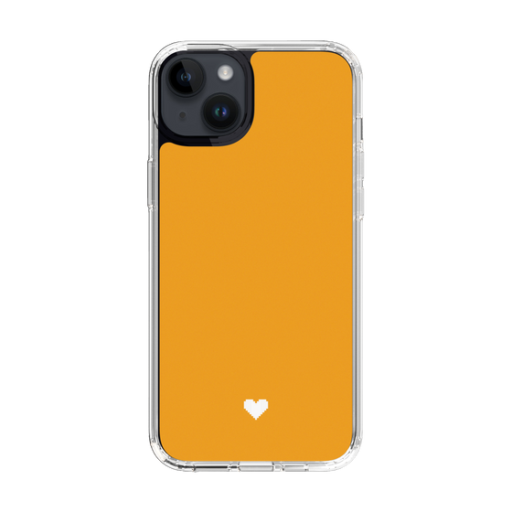 Slim Protection Case［ Original - Favorite Color Heart - Orange ］