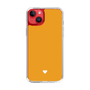 Slim Protection Case［ Original - Favorite Color Heart - Orange ］