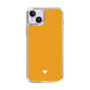 Slim Protection Case［ Original - Favorite Color Heart - Orange ］