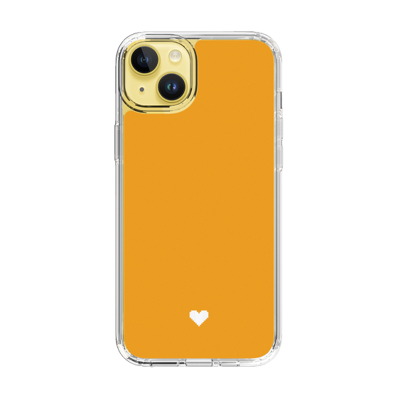 Slim Protection Case［ Original - Favorite Color Heart - Orange ］