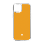 Slim Protection Case［ Original - Favorite Color Heart - Orange ］