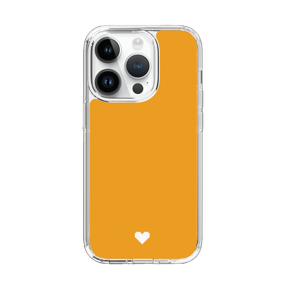Slim Protection Case［ Original - Favorite Color Heart - Orange ］