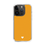 Slim Protection Case［ Original - Favorite Color Heart - Orange ］