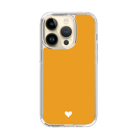 Slim Protection Case［ Original - Favorite Color Heart - Orange ］