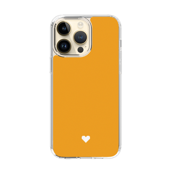 Slim Protection Case［ Original - Favorite Color Heart - Orange ］