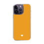 Slim Protection Case［ Original - Favorite Color Heart - Orange ］