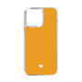 Slim Protection Case［ Original - Favorite Color Heart - Orange ］