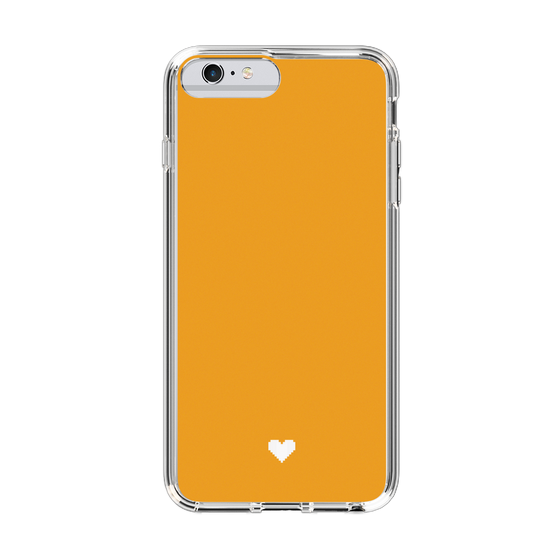 Slim Protection Case［ Original - Favorite Color Heart - Orange ］