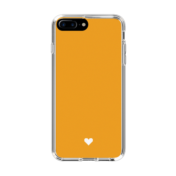Slim Protection Case［ Original - Favorite Color Heart - Orange ］