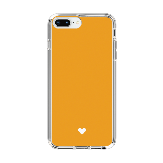 Slim Protection Case［ Original - Favorite Color Heart - Orange ］