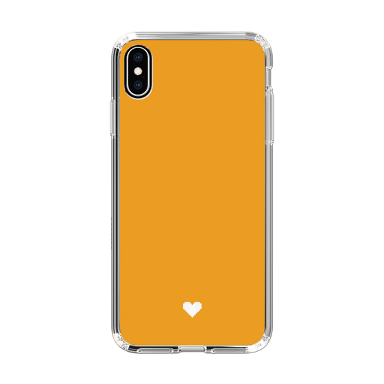 Slim Protection Case［ Original - Favorite Color Heart - Orange ］