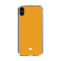 Slim Protection Case［ Original - Favorite Color Heart - Orange ］