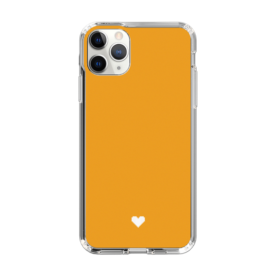 Slim Protection Case［ Original - Favorite Color Heart - Orange ］