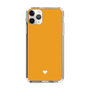Slim Protection Case［ Original - Favorite Color Heart - Orange ］