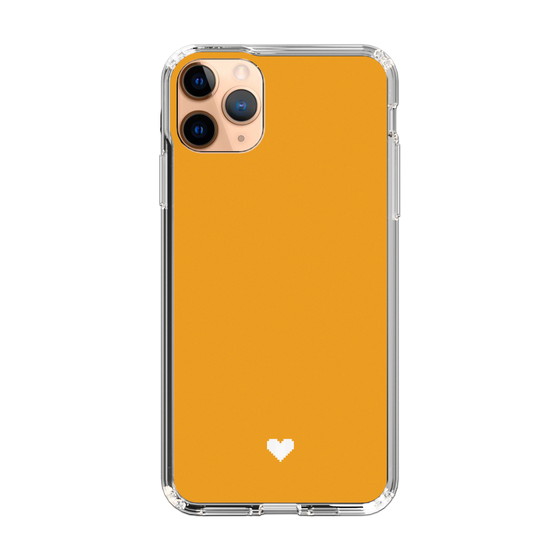 Slim Protection Case［ Original - Favorite Color Heart - Orange ］