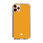 Slim Protection Case［ Original - Favorite Color Heart - Orange ］