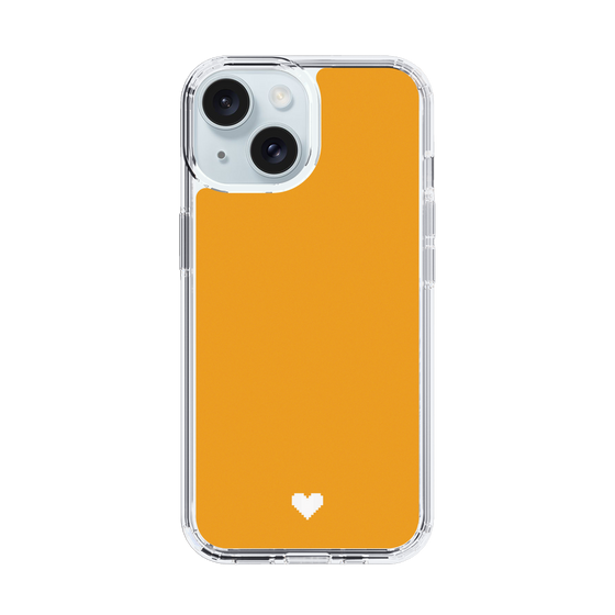 Slim Protection Case［ Original - Favorite Color Heart - Orange ］
