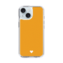 Slim Protection Case［ Original - Favorite Color Heart - Orange ］
