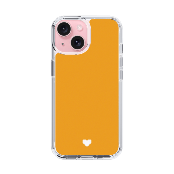 Slim Protection Case［ Original - Favorite Color Heart - Orange ］