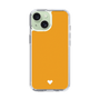 Slim Protection Case［ Original - Favorite Color Heart - Orange ］