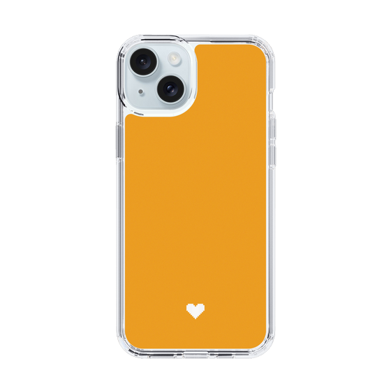 Slim Protection Case［ Original - Favorite Color Heart - Orange ］