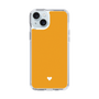 Slim Protection Case［ Original - Favorite Color Heart - Orange ］