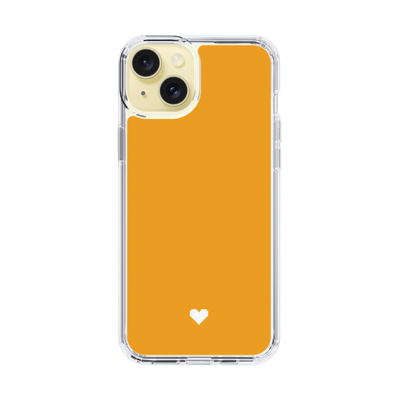 Slim Protection Case［ Original - Favorite Color Heart - Orange ］