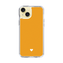 Slim Protection Case［ Original - Favorite Color Heart - Orange ］