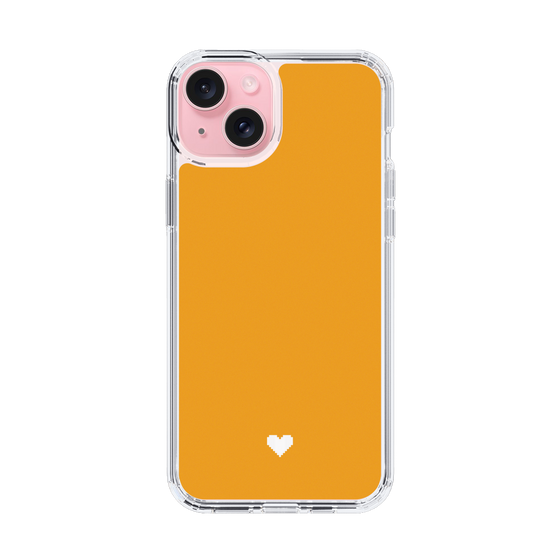 Slim Protection Case［ Original - Favorite Color Heart - Orange ］