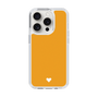 Slim Protection Case［ Original - Favorite Color Heart - Orange ］