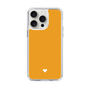 Slim Protection Case［ Original - Favorite Color Heart - Orange ］