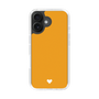 Slim Protection Case［ Original - Favorite Color Heart - Orange ］