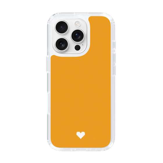 Slim Protection Case［ Original - Favorite Color Heart - Orange ］